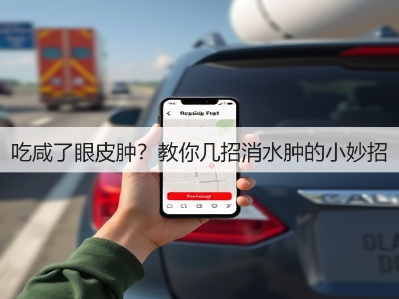 吃咸了眼皮肿？教你几招消水肿的小妙招