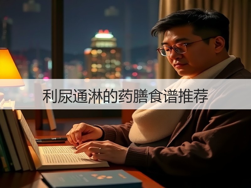 利尿通淋的药膳食谱推荐