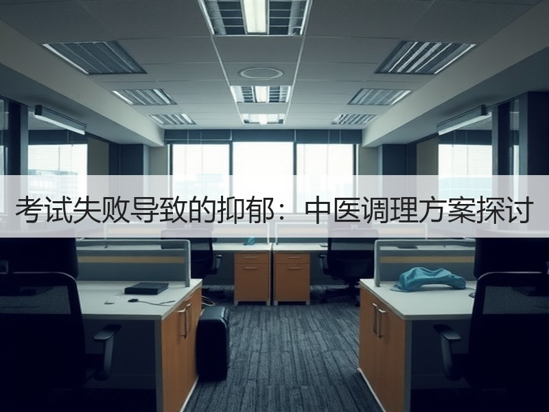 考试失败导致的抑郁：中医调理方案探讨
