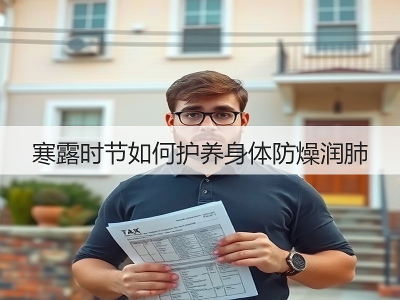 寒露时节如何护养身体防燥润肺