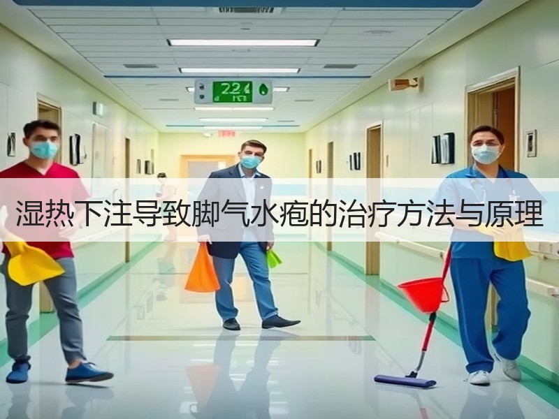 湿热下注导致脚气水疱的治疗方法与原理