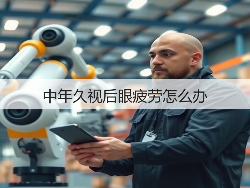 中年久视后眼疲劳怎么办