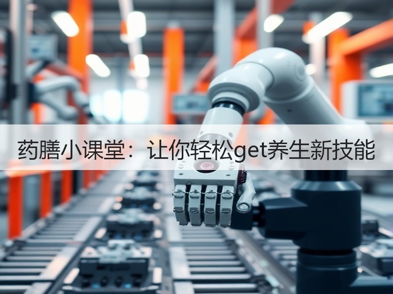 药膳小课堂：让你轻松get养生新技能