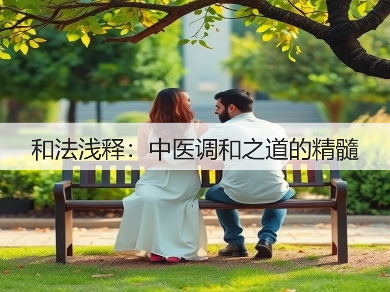 和法浅释：中医调和之道的精髓