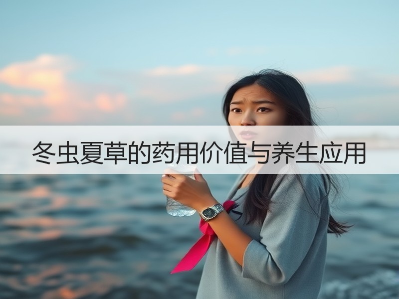 冬虫夏草的药用价值与养生应用