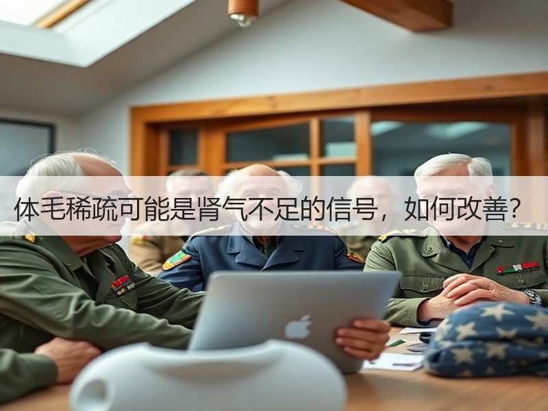 体毛稀疏可能是肾气不足的信号，如何改善？