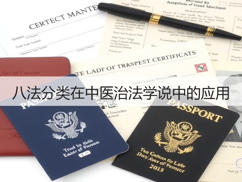 八法分类在中医治法学说中的应用