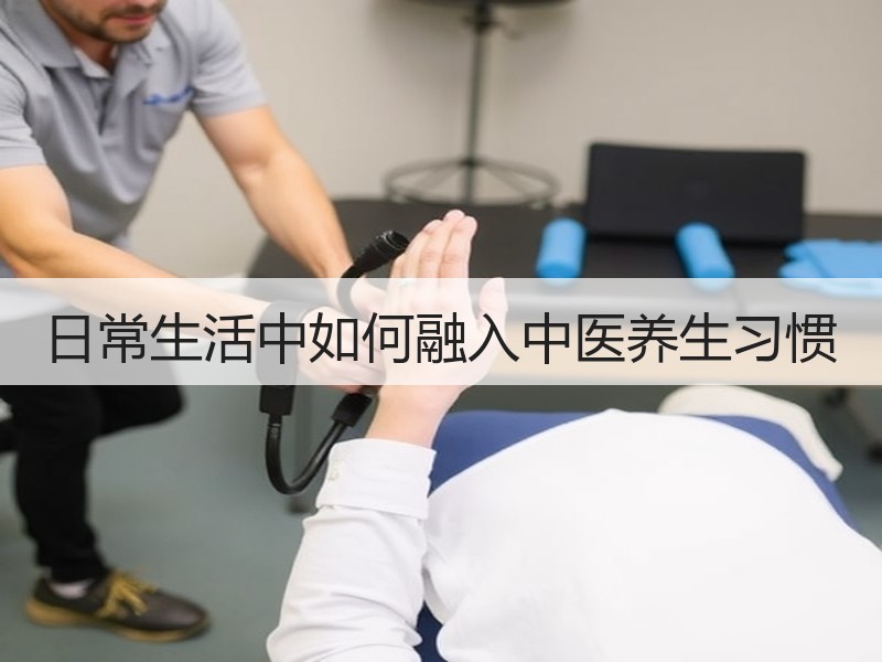 日常生活中如何融入中医养生习惯