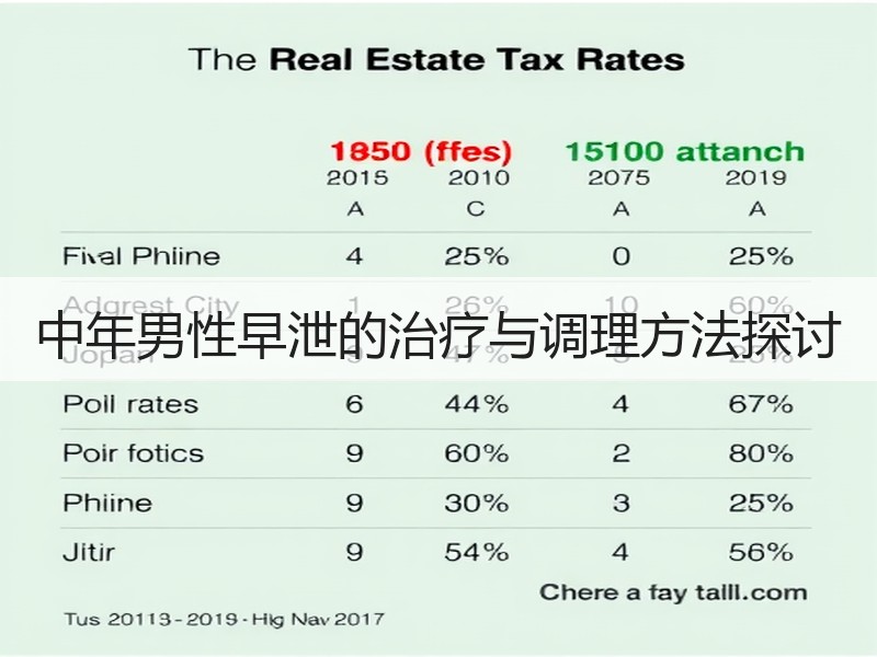 中年男性早泄的治疗与调理方法探讨