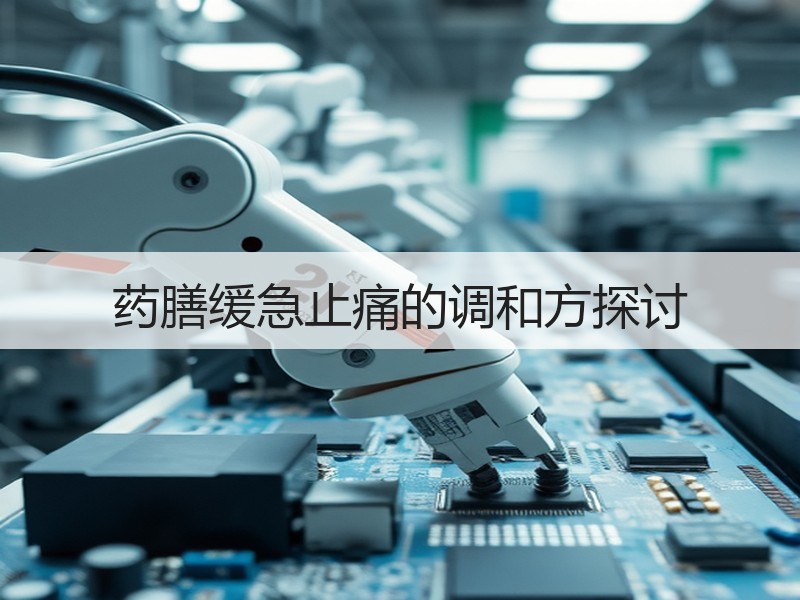 药膳缓急止痛的调和方探讨