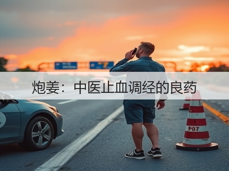 炮姜：中医止血调经的良药