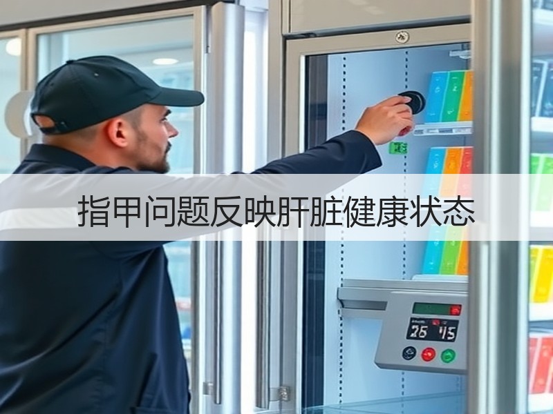指甲问题反映肝脏健康状态