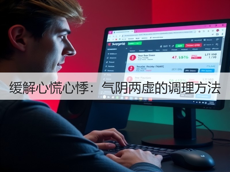 缓解心慌心悸：气阴两虚的调理方法