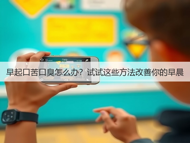 早起口苦口臭怎么办？试试这些方法改善你的