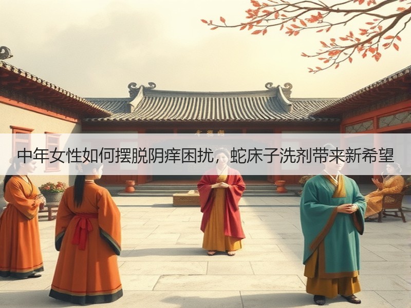 中年女性如何摆脱阴痒困扰，蛇床子洗剂带来